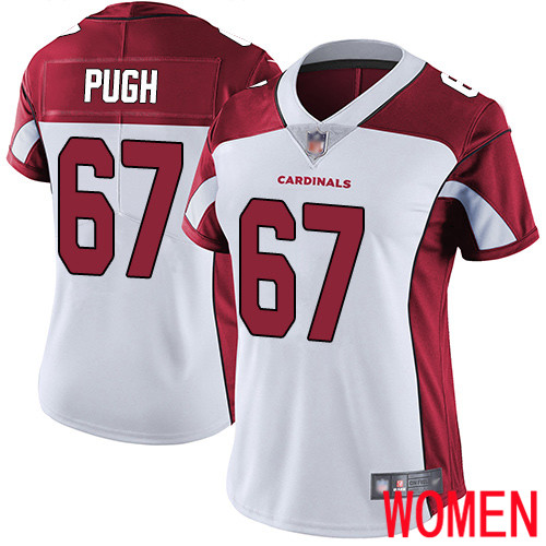 Arizona Cardinals Limited White Women Justin Pugh Road Jersey NFL Football #67 Vapor Untouchable